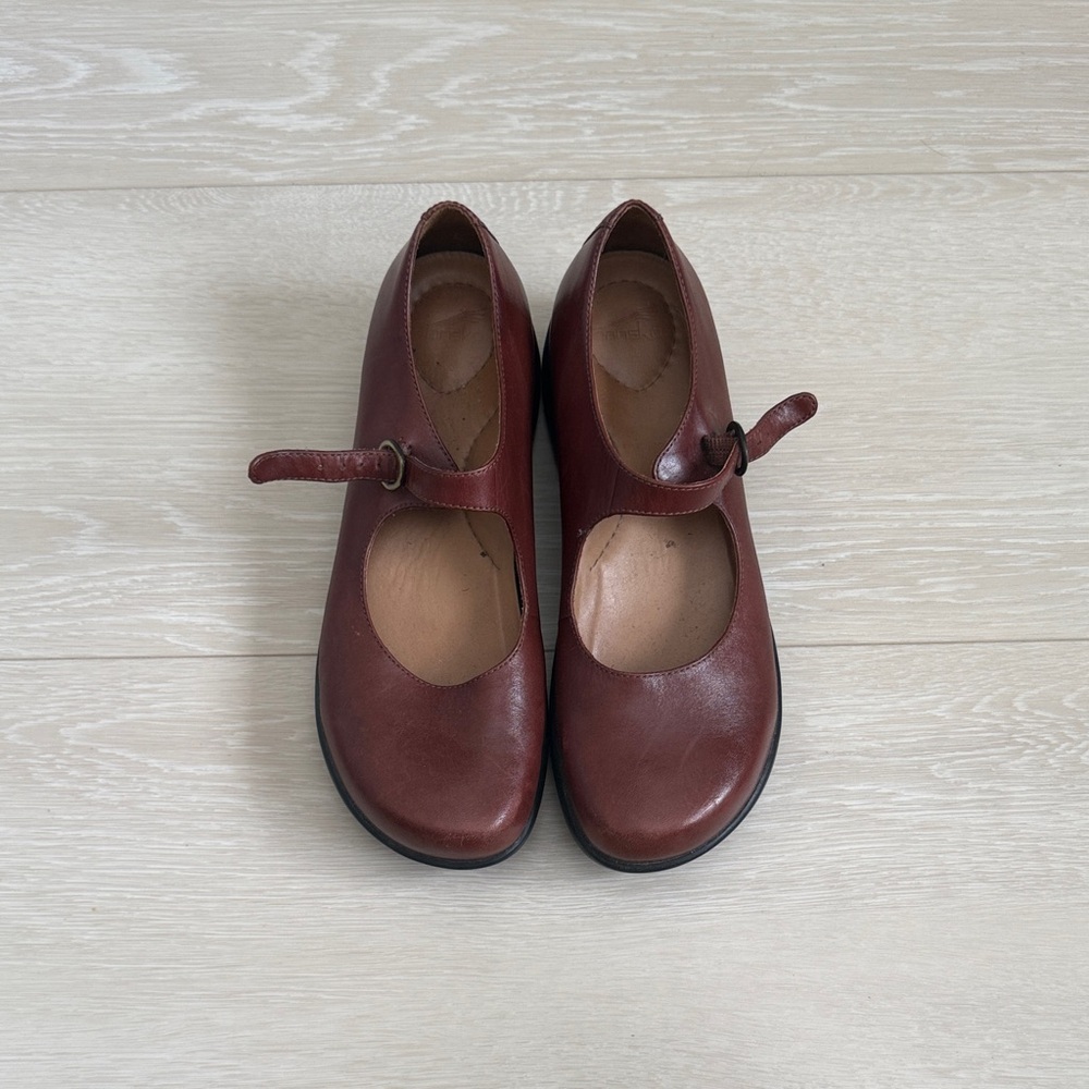 Dansko Dark Brown Mary Jane Loafers